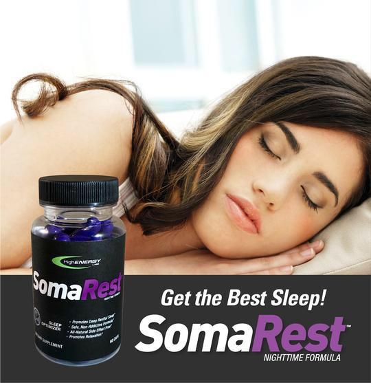 SomaRest - Sleep Optimizer - High Energy Labs - Nutritional Supplements