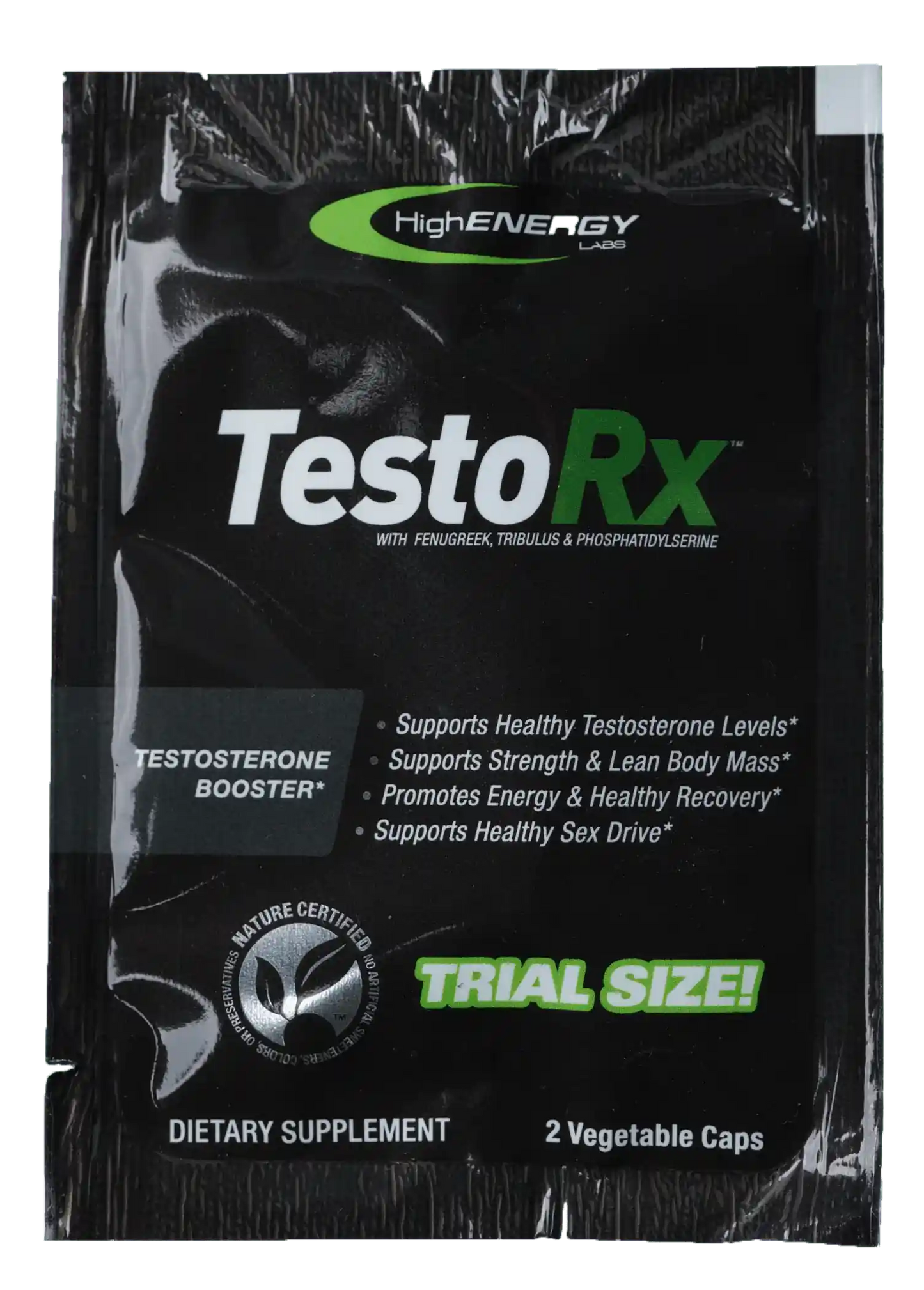 TestoRx  Test Booster Sample - Portable Trial Size