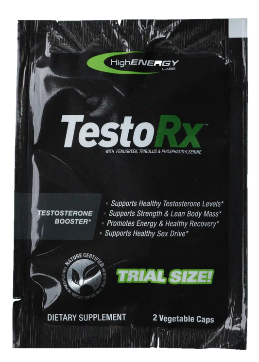 TestoRx  Test Booster Sample - Portable Trial Size